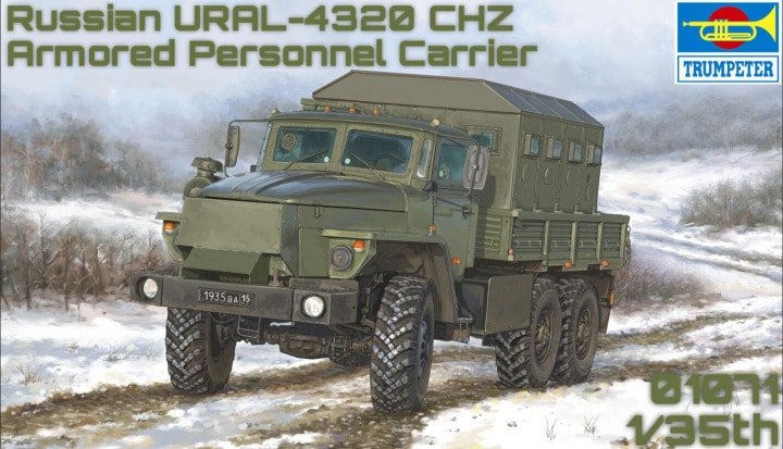 Trumpeter - Russian URAL-4320 CHZ 1:35