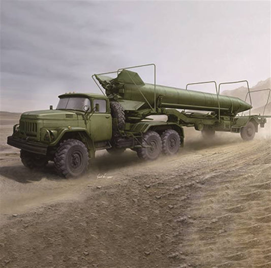 Trumpeter - Soviet Zil-131V Tow 2T3M1 Trailer 1:35