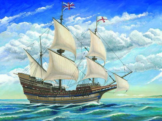 Trumpeter - Mayflower Sailing Ship 1:60