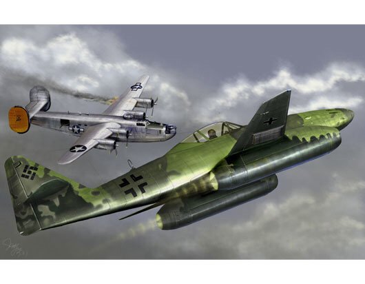 Trumpeter - Me-262A-1a Messerschmitt 1:144