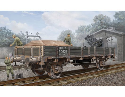 Trumpeter - German Army Railway Gondola:35
