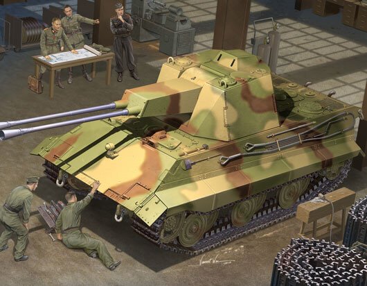 Trumpeter - German E-50 FlakpanZer 1:35