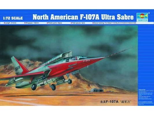 Trumpeter - North American F-107A 1:72
