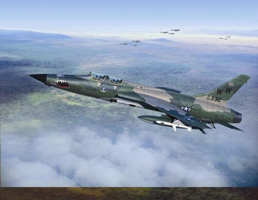 Trumpeter - F-105G Thunderchief Wild Weasel 1:72