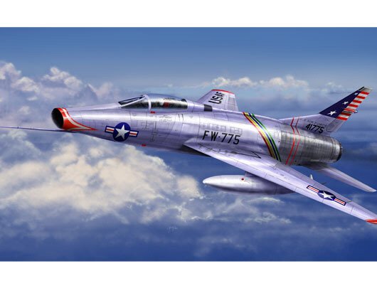 Trumpeter - F-100C Super Sabre 1:72