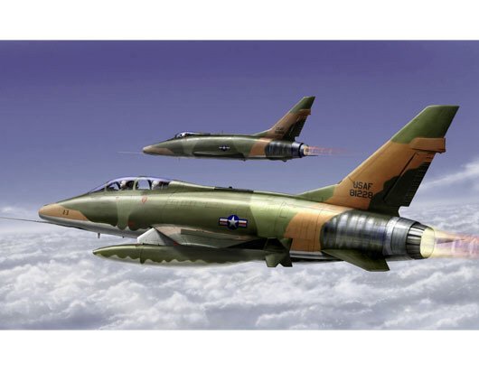 Trumpeter - F-100F Super Sabre 1:72