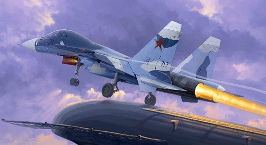 Trumpeter - Russian Su-33Ub Flanker D 1:72