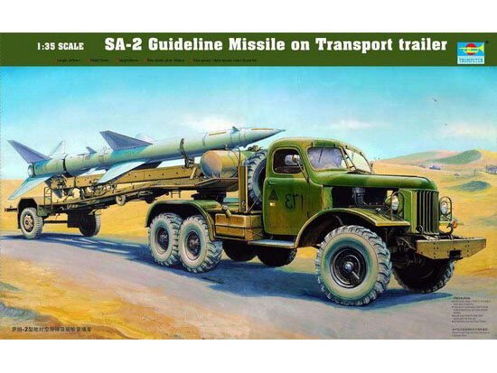 Trumpeter - SA-2 MISSILE LAUNCHER 1:35