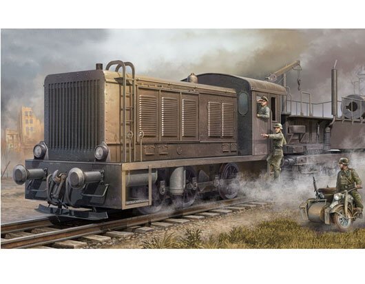 Trumpeter - German Wr360 C12 Loco 1:35