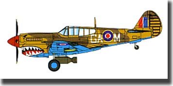 Trumpeter - P-40M Warhawk Fighter 1:32