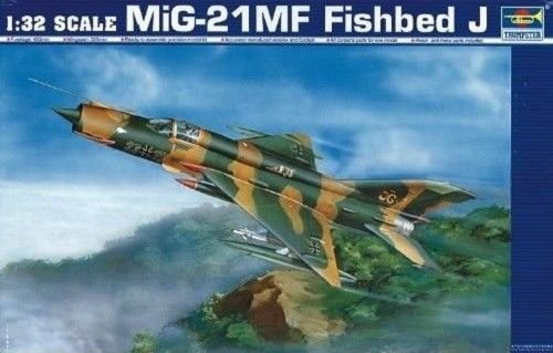 Trumpeter - Mig-21Mf Fishbed J 1:32