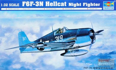 Trumpeter - F6F-3N HELLCAT NIGHT FIGHTER 1:32