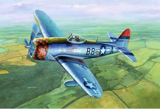 Trumpeter - P-47D Thunderbolt Bubbletop Late 1:32