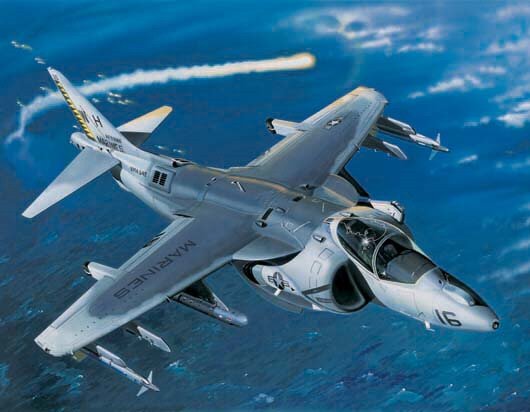 Trumpeter - AV-8B HARRIER II NIGHT 1:32