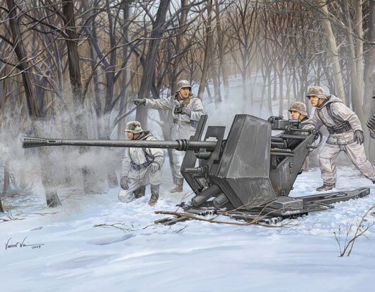Trumpeter - German 3.7cm Flak 37 Gun 1:35