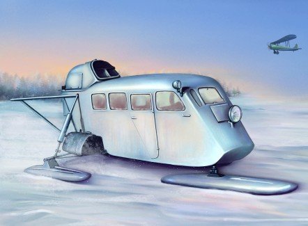 Trumpeter - Soviet KM4 Armored Aerosan 1:35