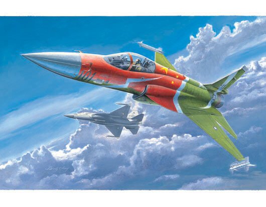 Trumpeter - PLAAF FC-1 FIERCE DRAGON 1:48