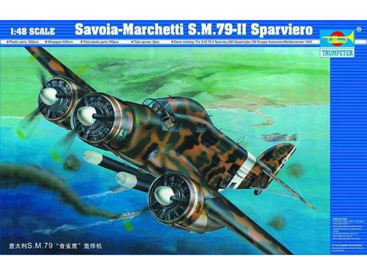 Trumpeter - Savoia-Marchetti Sm79-11 1:48
