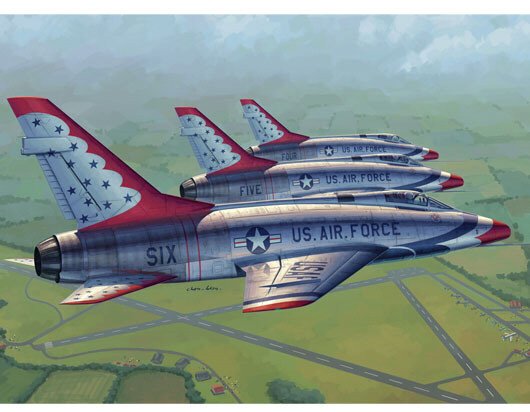 Trumpeter - F-100D Thunderbirds 1:48