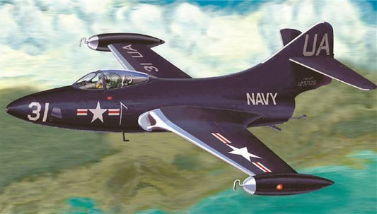 Trumpeter - US NAVY F-9F2P PANTHER 1:48