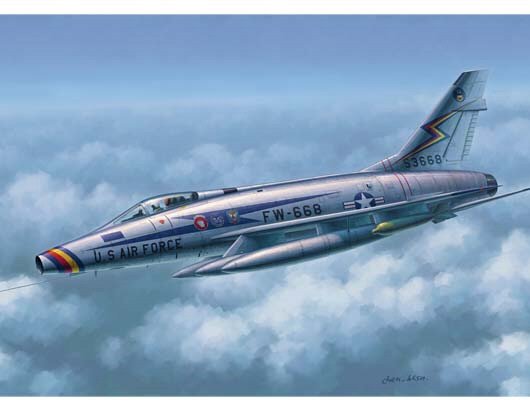 Trumpeter - F-100D Super Sabre 1:48