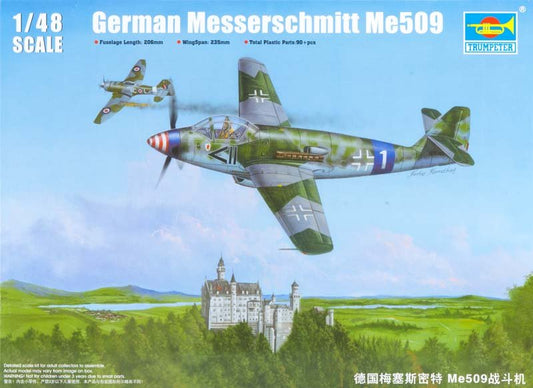 Trumpeter - MESSERSCHMITT Me509 1:48