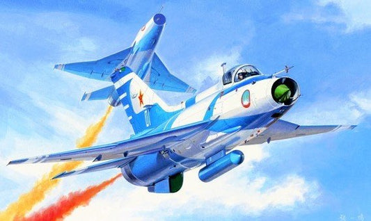 Trumpeter - J-7Gb Chinese Fighter 1:48