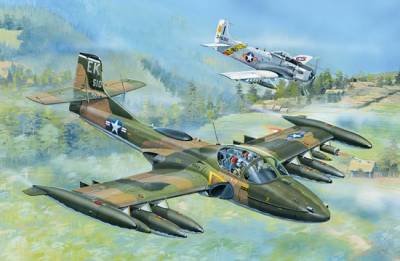 Trumpeter - A-37A Dragonfly 1:48