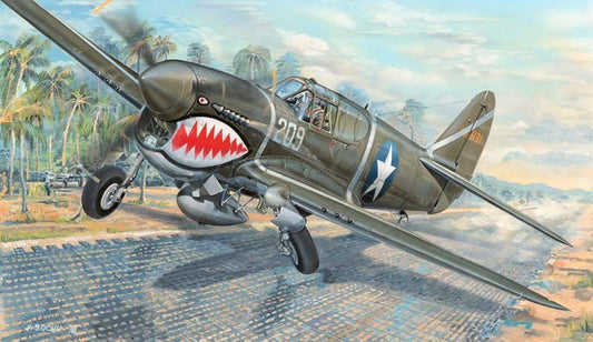 Trumpeter - P-40F WAR HAWK 1:32