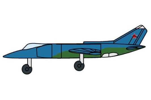 Trumpeter - RUSSIAN YAK38 FIGHTER 1:700 12pk