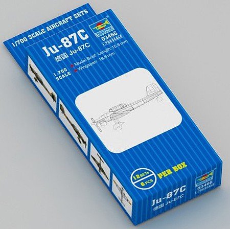 Trumpeter - Ju87 Aircraft Set 1:700