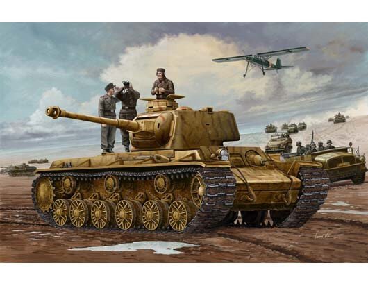 Trumpeter - Pz.Kpfm Kv-1 756r Tank 1:35