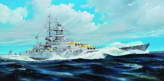 Trumpeter - German Gneisenau Battleship 1:200