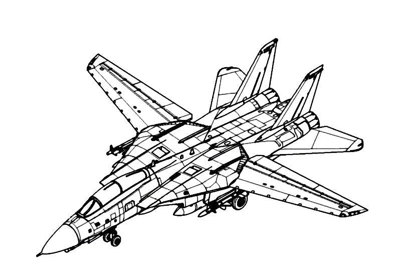 Trumpeter - F-14D Tomcat 1:144