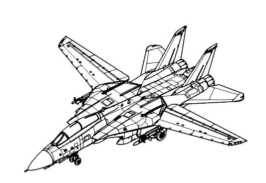 Trumpeter - F-14D Tomcat 1:144