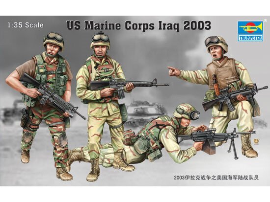 Trumpeter - Us Marine Corps Iraq 2003 1:35