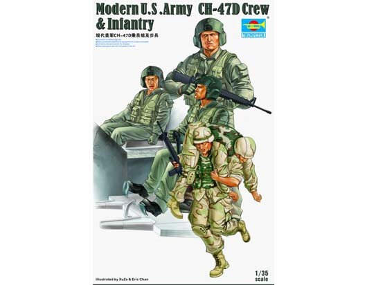 Trumpeter - Modern Us Army Fig Ch-47D 1:35