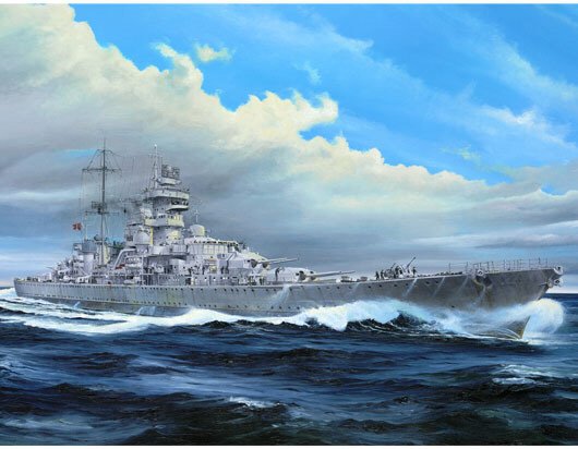 Trumpeter - DKM Prinz Eugen 1945 1:350
