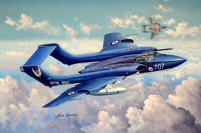 Trumpeter - Dehavillnd Dh.110 Faw2 1:48