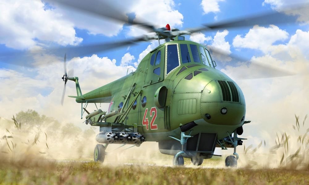 Trumpeter - Mi4AV Hound Helicopter 1:48