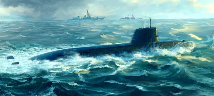 Trumpeter - Japanese Soryu Submarine 1:144