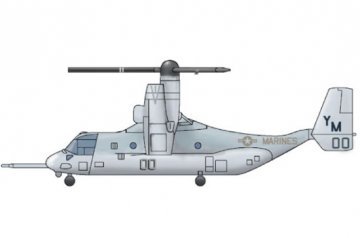 Trumpeter - Mv-22 Osprey V/Stol 1:350