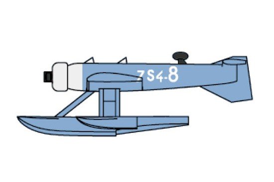 Trumpeter - Mb411 French Seaplane 1:350