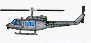 Trumpeter - Uh-1N Huey 1:350