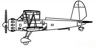 Trumpeter - Arado AR 195 1:350