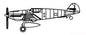 Trumpeter - Messerschmitt Bf-109T 1:350