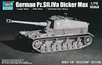 Trumpeter - German Pzsfl.Iva Dicker 1:72
