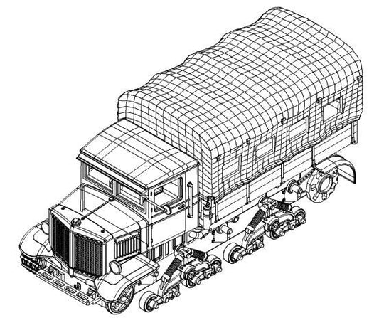 Trumpeter - Soviet Hvy Artillery Tractor 1:72
