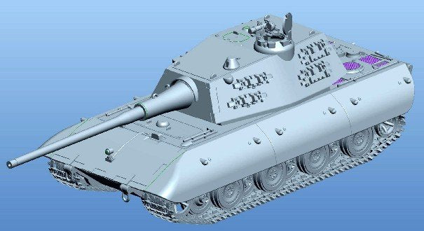 Trumpeter - Ger E100 Super Hvy Tank 1:72
