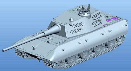 Trumpeter - Ger E100 Super Hvy Tank 1:72